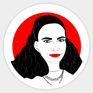 Paola O Sticker